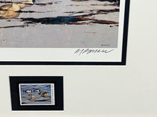 Load image into Gallery viewer, Al Barnes 1993 Ducks Unlimited Stamp Print With Stamp - Brand New Super Custom Sporting Frame