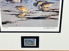 Load image into Gallery viewer, Al Barnes 1993 Ducks Unlimited Stamp Print With Stamp - Brand New Super Custom Sporting Frame
