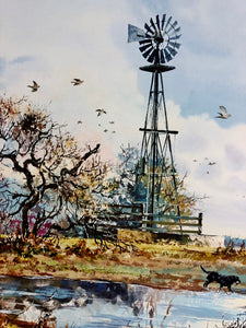 Chance Yarbrough Mourning Dove Memories - Artist Proof Edition - Full Sheet GiClee - Brand New Super Custom Sporting Frame