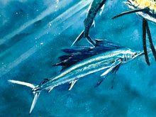 Load image into Gallery viewer, Chance Yarbrough - Surface Action Sails - Full Sheet GiClee - Brand New Custom Sporting Frame