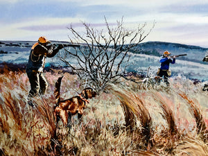 Chance Yarbrough Cooper Dog GiClee Full Sheet - Artist Proof Edition - Brand New Super Custom Sporting Frame
