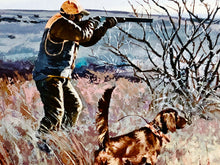Load image into Gallery viewer, Chance Yarbrough Cooper Dog GiClee Full Sheet - Artist Proof Edition - Brand New Custom Sporting Frame
