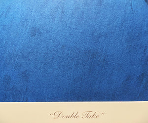 Al Barnes "Double Take" Lithograph Gulf Coastal Conservation Association GCCA CCA - Brand New Custom Sporting Frame