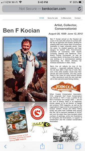 Ben Kocian Speckled Trout - Texas Sea Center Poster Art - Lithograph Quality - Brand New Super Custom Sporting Frame