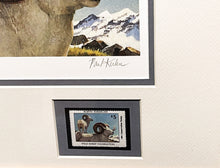 Load image into Gallery viewer, Bob Kuhn - 1981 North American Wild Sheep Foundation Stamp Print With Double Stamps - Brand New Custom Sporting Frame