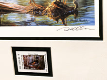 Load image into Gallery viewer, Bruce Miller - 2007 Texas Waterfowl Duck Stamp Print With Stamp - Brand New Custom Sporting Frame