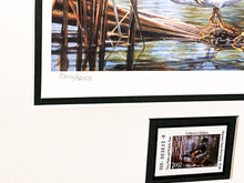 Load image into Gallery viewer, Bruce Miller - 2007 Texas Waterfowl Duck Stamp Print With Stamp - Brand New Custom Sporting Frame