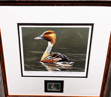 Load image into Gallery viewer, Burton Moore 1986 Federal Duck Stamp Print With Stamp - Brand New Super Custom Sporting Frame