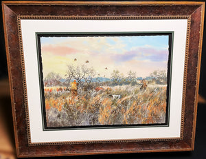 Chance Yarbrough A Good Start GiClee Half Sheet - Artist Proof - Brand New Super Custom Sporting Frame