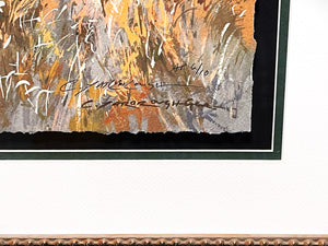 Chance Yarbrough A Good Start GiClee Half Sheet - Artist Proof - Brand New Custom Sporting Frame