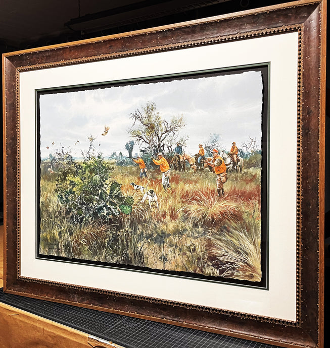 Chance Yarbrough Candelaria Covey - Artist Proof Full Sheet GiClee - Brand New Super Custom Sporting Frame