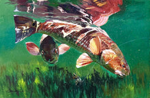 Load image into Gallery viewer, Chance Yarbrough Crab Fly - Artist Proof - Half Sheet GiClee Print - Brand New Super Custom Sporting Frame