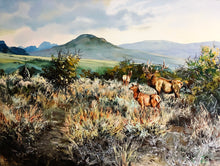 Load image into Gallery viewer, Chance Yarbrough Bow Hunting Trophy Elk Full Sheet GiClee - Artist Proof - Brand New Super Custom Sporting Frame
