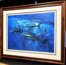 Load image into Gallery viewer, Chance Yarbrough Epic Artist Proof Lithograph - Brand New Super Custom Sporting Frame  ***  SPRING SPECIAL  ***