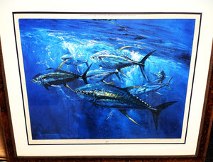 Chance Yarbrough Epic Artist Proof Lithograph - Brand New Super Custom Sporting Frame  ***  SPRING SPECIAL  ***