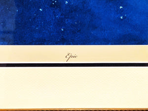 Chance Yarbrough Epic Artist Proof Lithograph - Brand New Super Custom Sporting Frame  ***  SPRING SPECIAL  ***