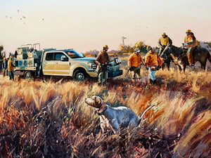 Chance Yarbrough Kennel Point GiClee Full Sheet - Brand New Custom Sporting Frame