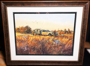 Chance Yarbrough Kennel Point GiClee Full Sheet - Brand New Super Custom Sporting Frame