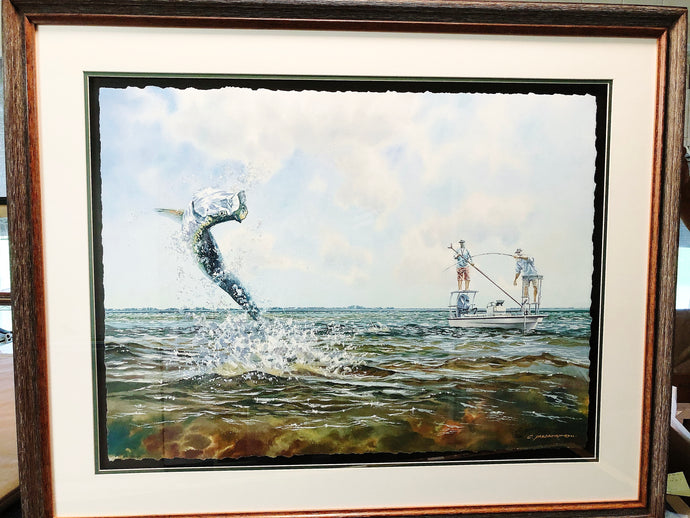 Chance Yarbrough Location X GiClee Full Sheet Artist Proof Number 1 Of 10 - Brand New Super Custom Sporting Frame
