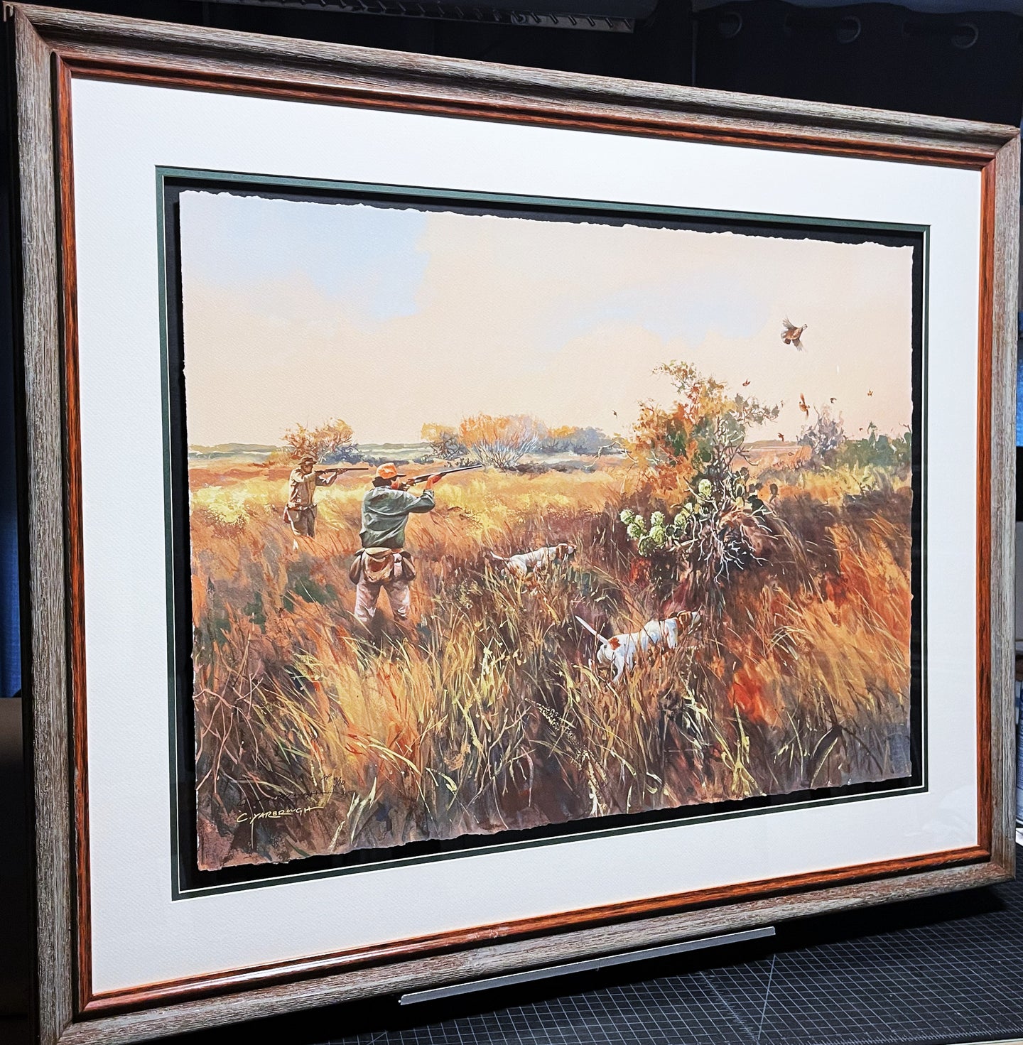 Chance Yarbrough - Moving Out - Full Sheet GiClee - Number 1 Of 100 - Brand New Custom Sporting Frame