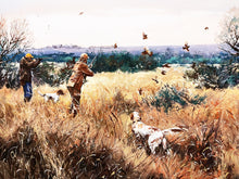Load image into Gallery viewer, Chance Yarbrough Quail Country Covey GiClee Full Sheet - Artist Proof Edition  - Brand New Custom Sporting Frame