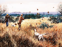 Load image into Gallery viewer, Chance Yarbrough Quail Country Covey GiClee Full Sheet - Artist Proof Edition  - Brand New Super Custom Sporting Frame