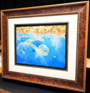 Chance Yarbrough Sargasso Stalker GiClee Deep Sea Bull Dorado - Brand New Custom Sporting Frame