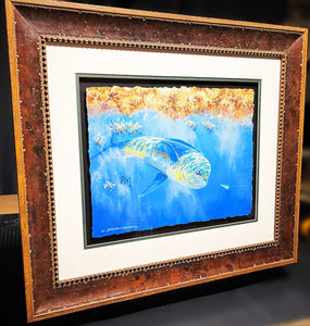 Chance Yarbrough Sargasso Stalker GiClee Deep Sea Bull Dorado - Brand New Custom Sporting Frame