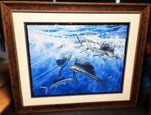 Load image into Gallery viewer, Chance Yarbrough Surface Action Sails GiClee Full Sheet - Brand New Super Custom Sporting Frame
