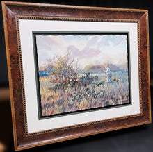 Load image into Gallery viewer, Chance Yarbrough Tribute To Herb GiClee Half Sheet - Quail Hunting With Herb Booth - Brand New Super Custom Sporting Frame