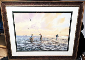Chance Yarbrough What A Day GiClee Full Sheet Artist Proof - Brand New Custom Sporting Frame
