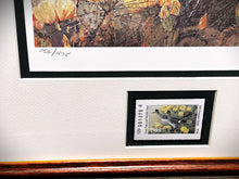 Load image into Gallery viewer, Charles Beckendorf 1995 Texas Non-Game Stamp Print With Stamp - Brand New Super Custom Sporting Frame