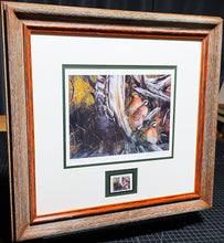 Load image into Gallery viewer, Charles McKay Freeman - &quot;2000 Quail Unlimited Stamp Print With Stamp&quot; - Brand New Custom Sporting Frame