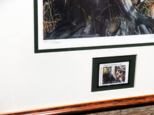 Load image into Gallery viewer, Charles McKay Freeman - &quot;2000 Quail Unlimited Stamp Print With Stamp&quot; - Brand New Custom Sporting Frame