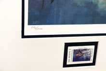 Load image into Gallery viewer, Don Ray 2004 Texas Saltwater Stamp Print With Stamp - Brand New Custom Sporting Frame
