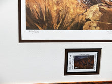 Load image into Gallery viewer, Eldridge Hardie - 2007 Texas Upland Game Bird Stamp Print With Stamp - Brand New Custom Sporting Frame