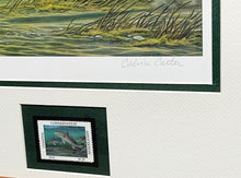 Load image into Gallery viewer, Calvin Carter - 2012 CCA Coastal Conservation Association Stamp Print With Stamp - Brand New Custom Sporting Frame