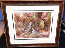 Load image into Gallery viewer, Grant MacDonald Blue Quail Lithograph Year 1979 - Brand New Super Custom Sporting Frame