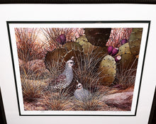 Load image into Gallery viewer, Grant MacDonald Blue Quail Lithograph Year 1979 - Brand New Super Custom Sporting Frame