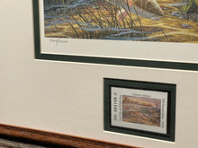 Load image into Gallery viewer, Herb Booth 2008 Texas Saltwater Stamp Print With Stamp - Brand New Custom Sporting Frame