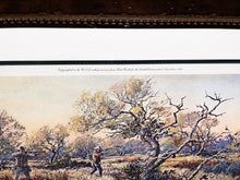 Load image into Gallery viewer, Herb Booth Brush Country Covey - Lithograph - Brand New Super Custom Sporting Frame