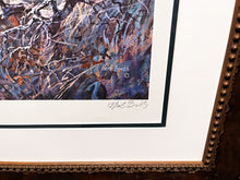 Load image into Gallery viewer, Herb Booth Brush Country Covey - Lithograph - Brand New Super Custom Sporting Frame