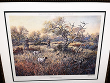 Load image into Gallery viewer, Herb Booth Brush Country Covey - Lithograph - Brand New Super Custom Sporting Frame