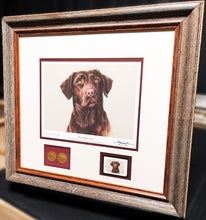Load image into Gallery viewer, James Killen 1997 Delta Waterfowl Association Conservation Edition Stamp Print With Gold Medallion With Stamp - Brand New Custom Sporting Frame