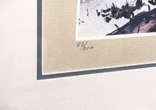 Load image into Gallery viewer, Jerry Newman Into The Wind Lithograph Print - Brand New Super Custom Sporting Frame