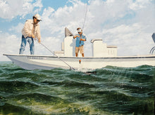 Load image into Gallery viewer, John Dearman - Father And Son - GiClee Full Sheet - Brand New Custom Sporting Frame