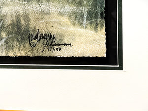 John Dearman - "Golden Moment" - Framed GiClee - Number 75 of 150 Full Sheet - Brand New Custom Sporting Frame