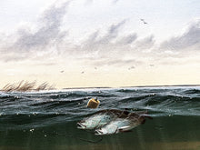Load image into Gallery viewer, John Dearman Reelin&#39; In Original Watercolor Painting Full Sheet - Brand New Super Custom Sporting Frame