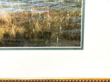 Load image into Gallery viewer, John Dearman Red Fishing Original Watercolor Painting Full Sheet Sheet Year 1986 - Super Custom Sporting Frame