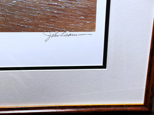 John Dearman Southeast Breeze Lithograph - Artist Proof - Brand New Super Custom Sporting Frame